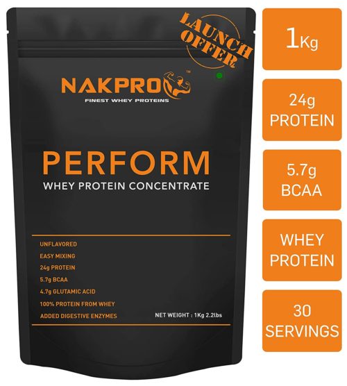 NAKPRO Perform Whey Protein Concentrate