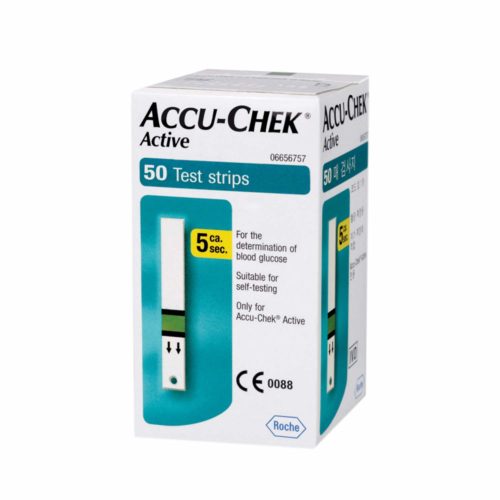 accu-chek active strips 50