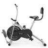 Klikfit Indoor Stationary Air Bike Exercise Cycle for Home Cardio Weight Loss Gym Workout - Pre Installation