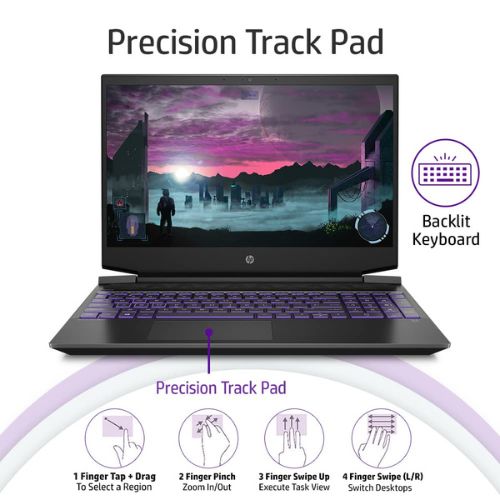 Keyboard and Touchpad Quality Of HP Pavilion Gaming 15-AMD Ryzen 5 Gaming Laptop