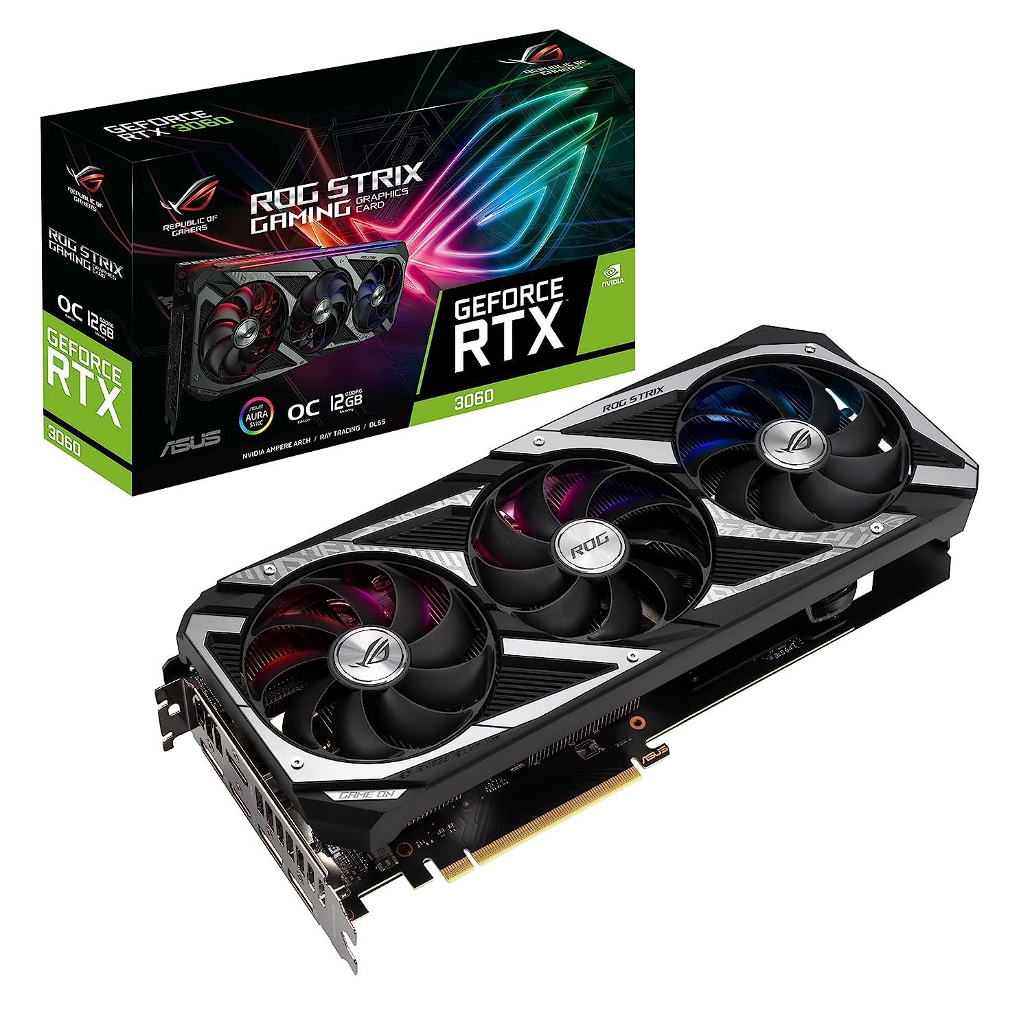 ASUS ROG Strix GeForce RTX 3060 V2 OC Edition 12GB Graphics Card: Specs & Review of a High-End Gaming Card