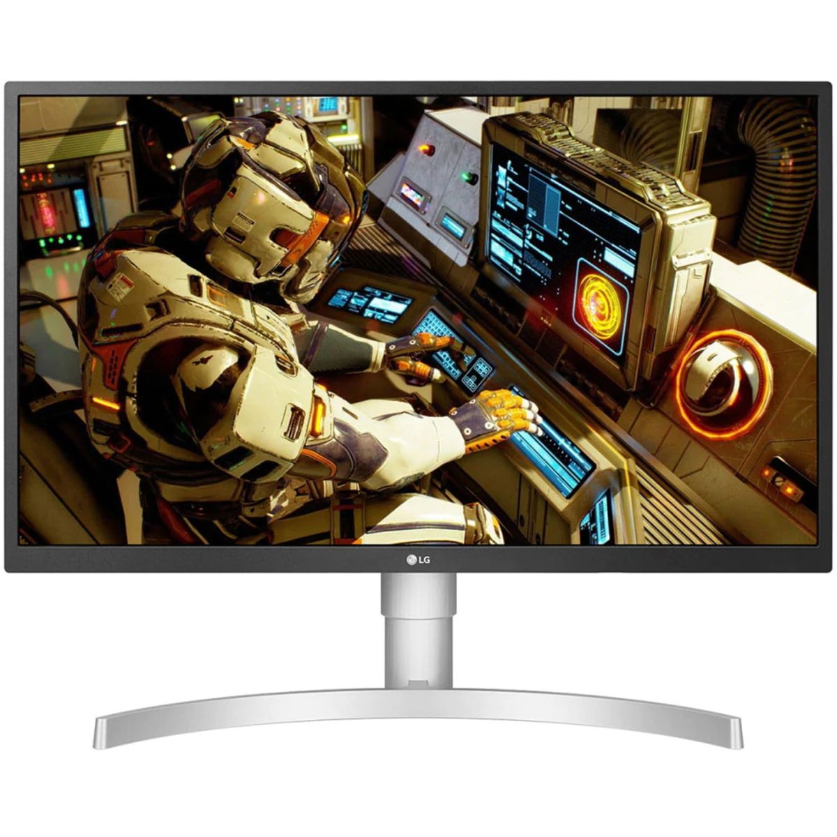 LG 69 cm/27 inches LCD 4K-UHD 27UL550 (White)